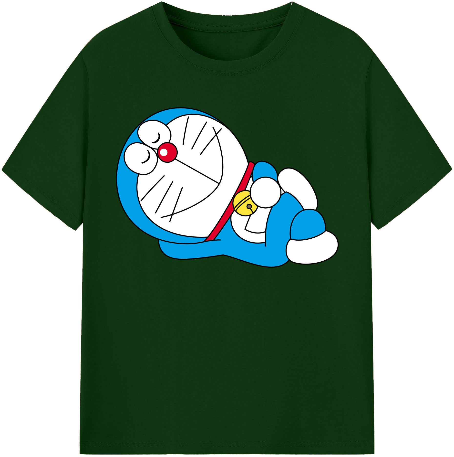 （画像用） ドラえもん Doraemon 綿100％半袖Tシャツ（フロントプリント）